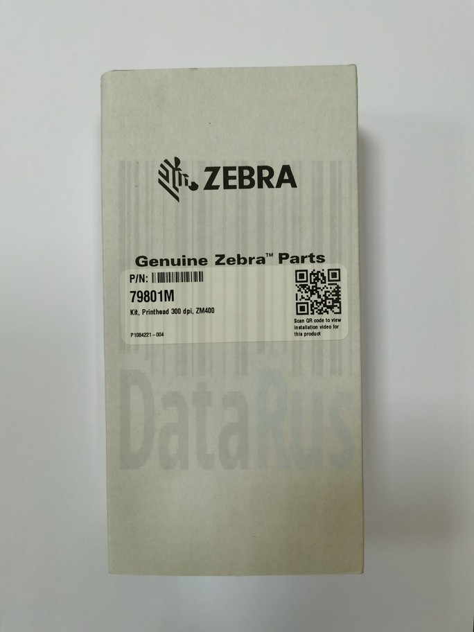 Термоголовка Zebra ZM400 300 DPI, 79801M коробка
