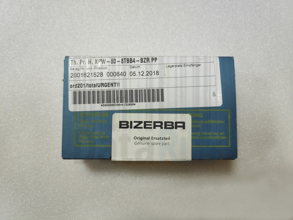 Термоголовка Bizerba GLPmaxx 160 L KPW-80-8TBB4-BZR PP 38044152000 коробка